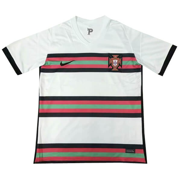 Tailandia Replicas Camiseta Portugal 2ª 2020 Blanco